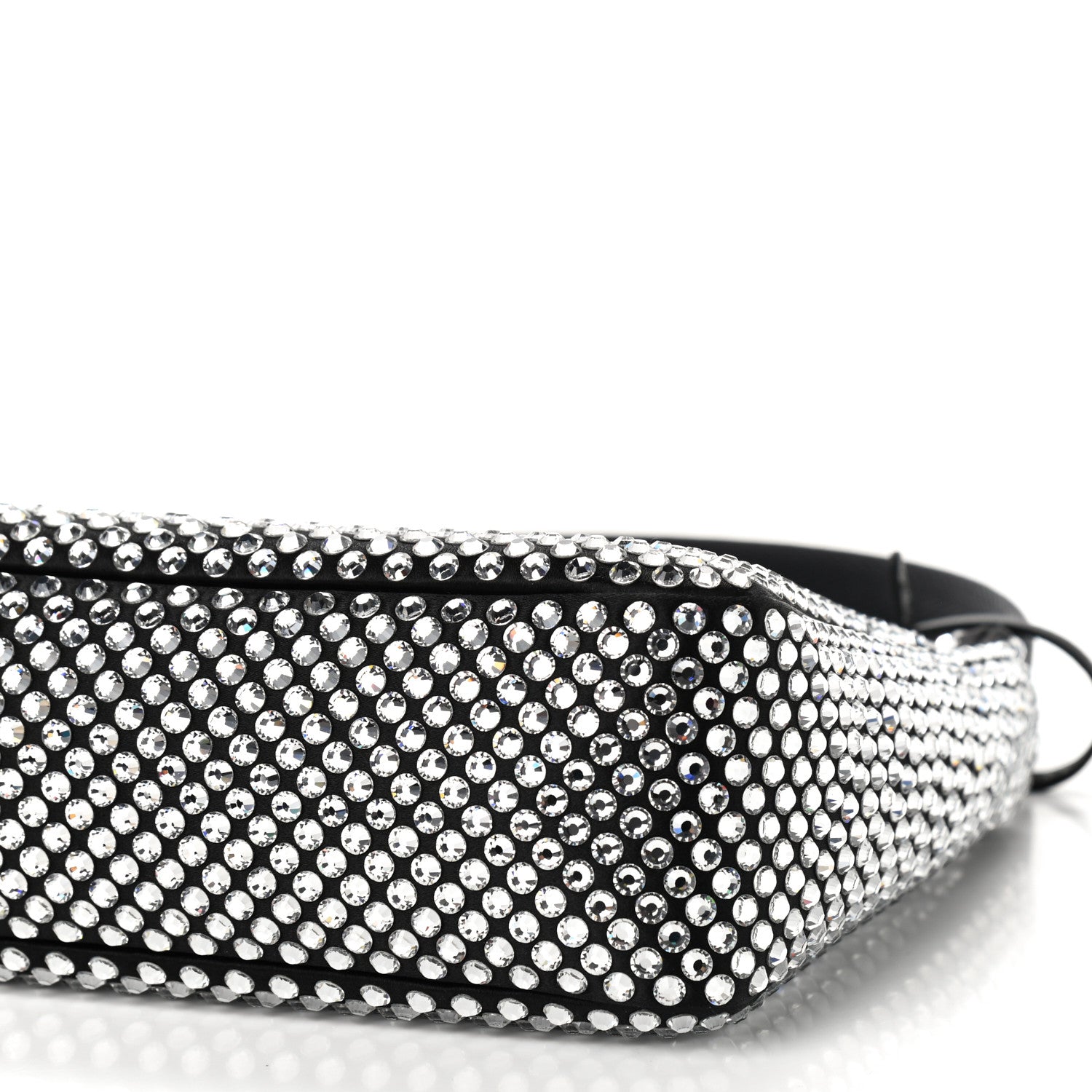 Prada Satin Crystal Mini Re-Edition 2000 Bag Cristal 8 of 8