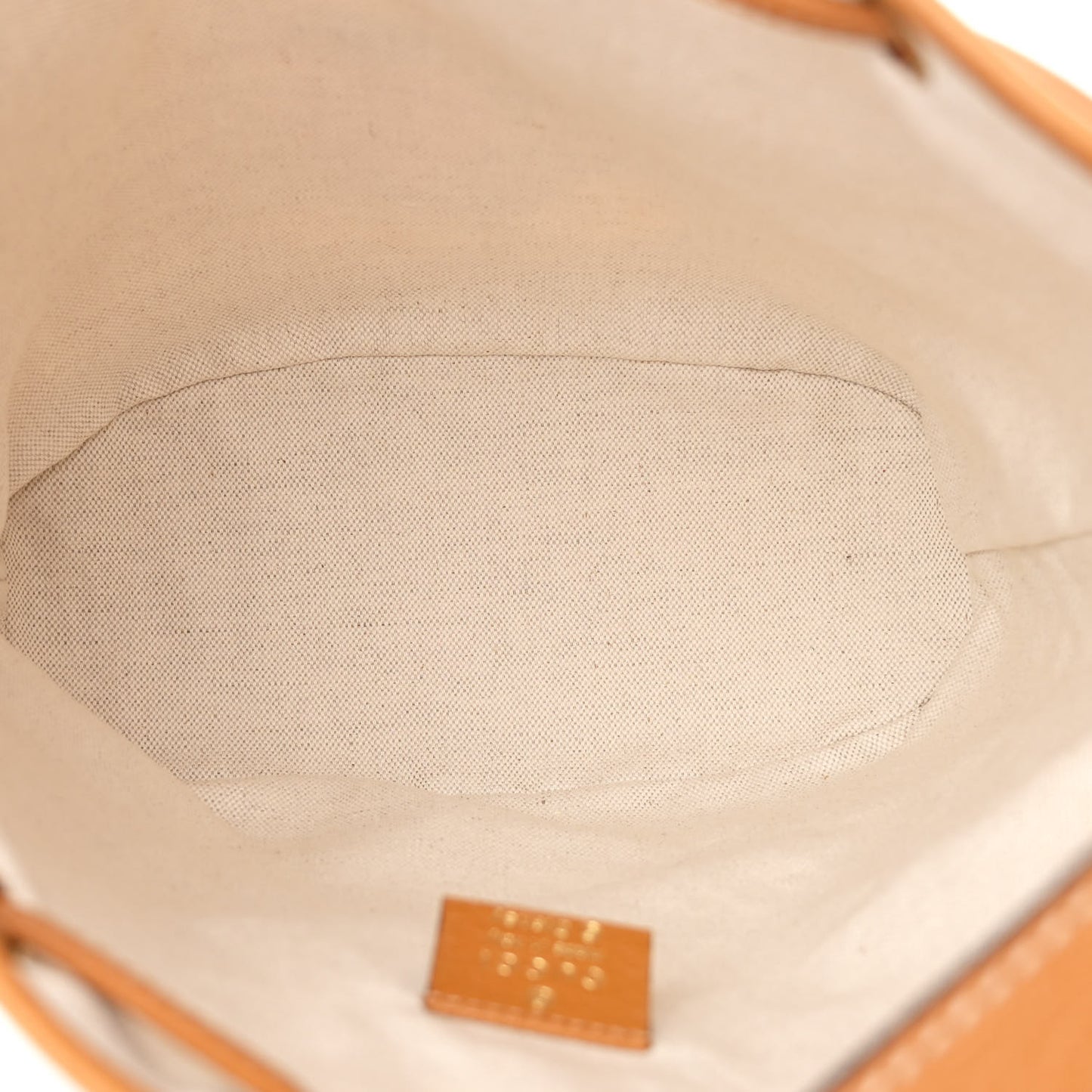 X DISNEY Mini Vintage GG Supreme Monogram Bucket Bag Beige Vintage Sun Oil