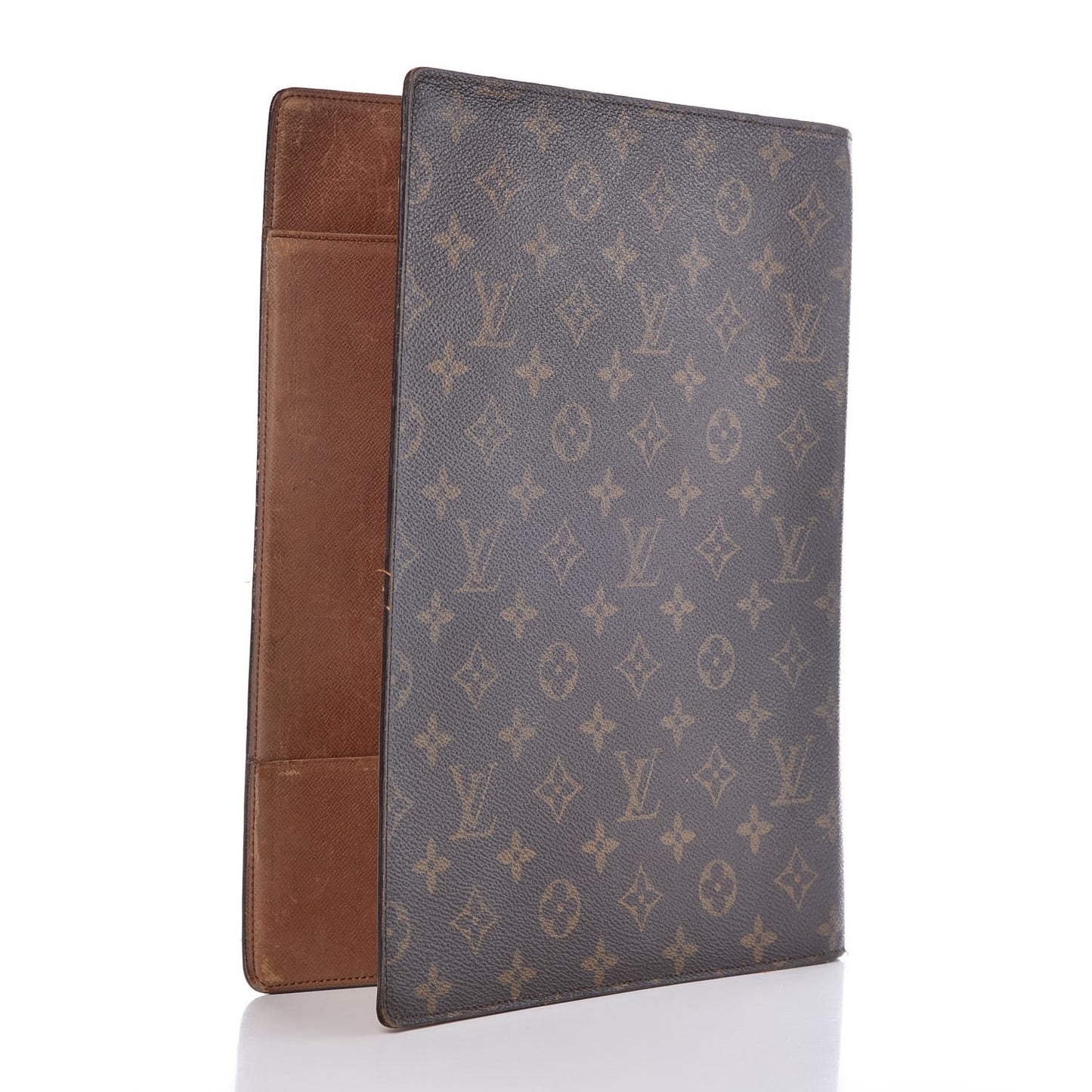 Monogram Desk Agenda Cover