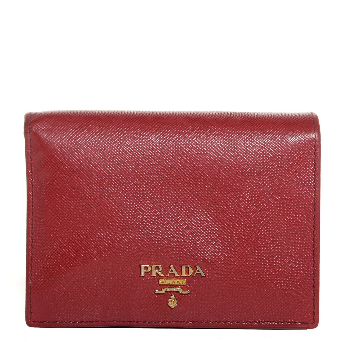 Saffiano Metal Wallet Rubino