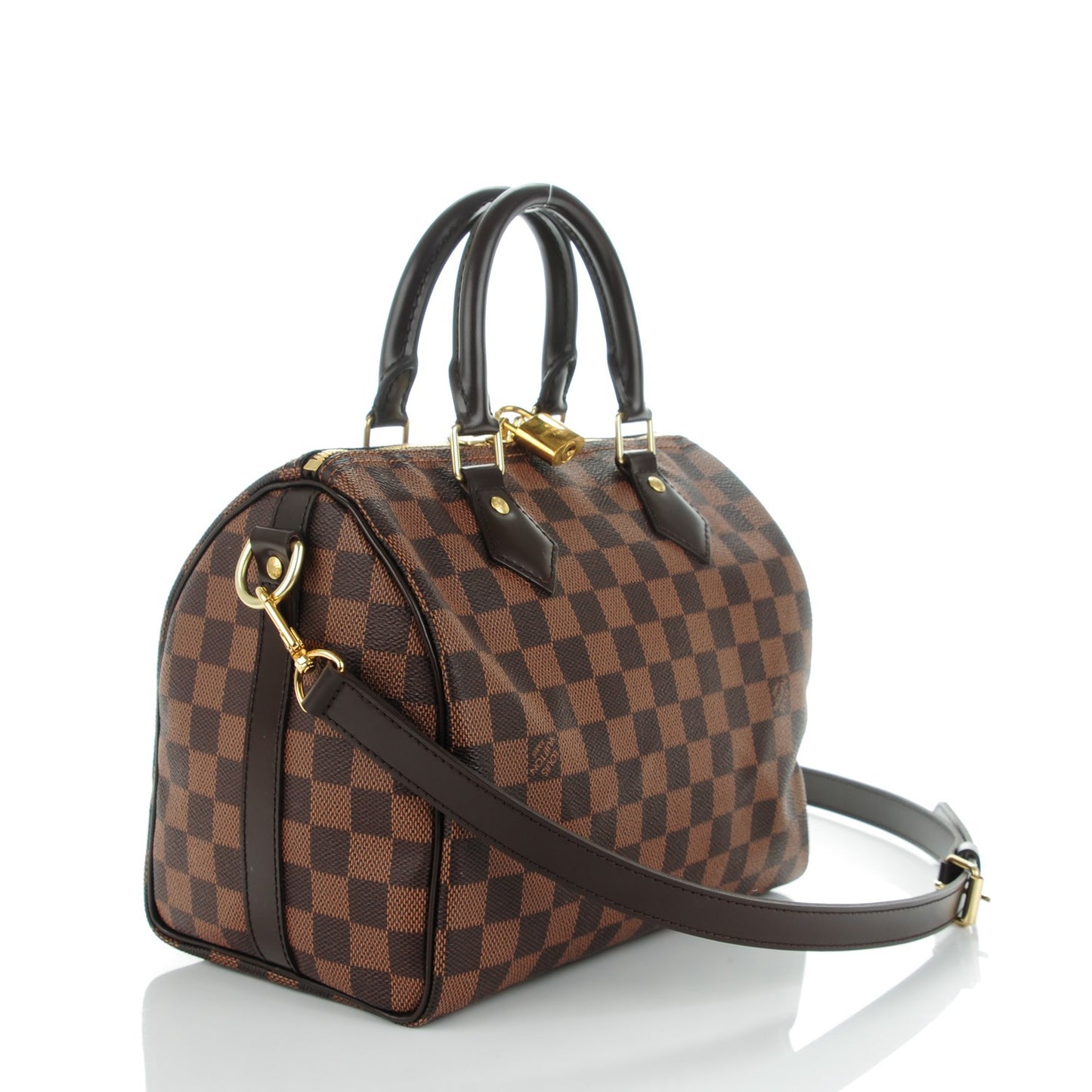 Damier Ebene Speedy Bandouliere 25