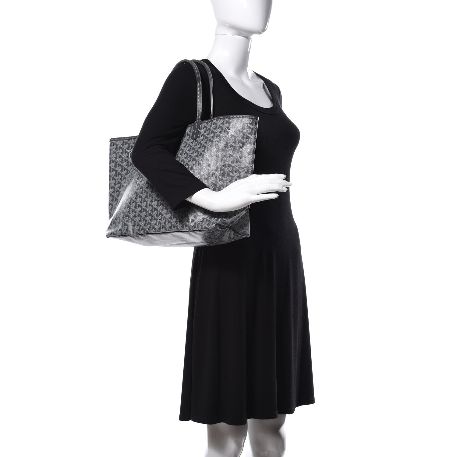 Goyard Goyardine Saint Louis PM Grey 2 of 9