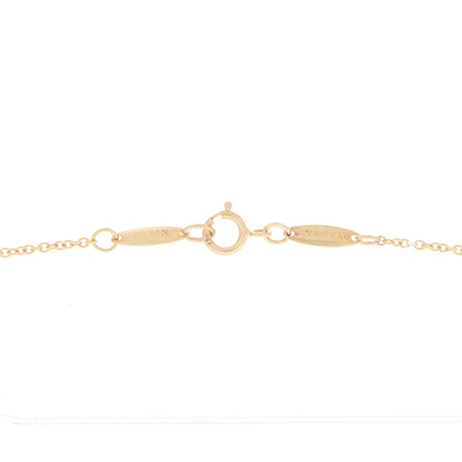 Tiffany 18K Yellow Gold 18mm Elsa Peretti Bean Pendant Necklace 6 of 8