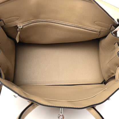Hermes Taurillon Clemence Birkin 30 Trench 4 of 8