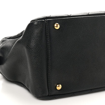 Chanel Caviar Quilted Petit Timeless Tote PTT Black 9 of 10