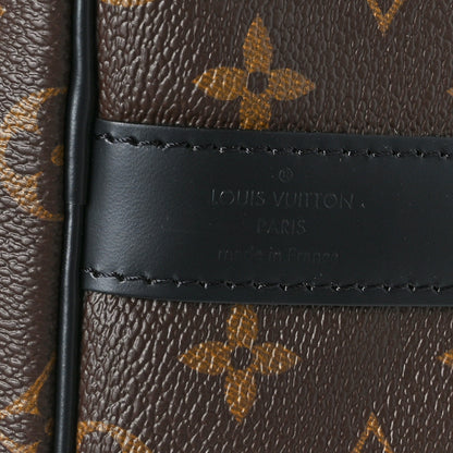 Louis Vuitton Monogram Macassar Keepall Bandouliere 55 6 of 10
