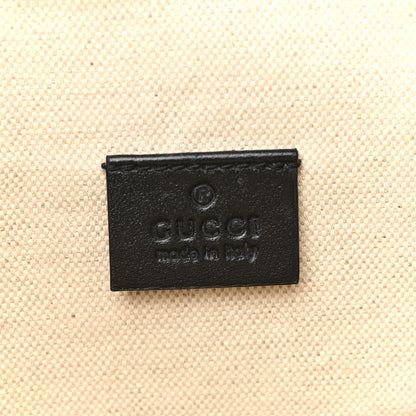 Gucci Calfskin GG Tennis Embossed Pocket Belt Bag Black 6 of 10