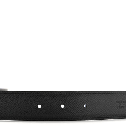 Hermes Epsom 38mm Constance H Belt 110 Black Bleu Zellige 3 of 8