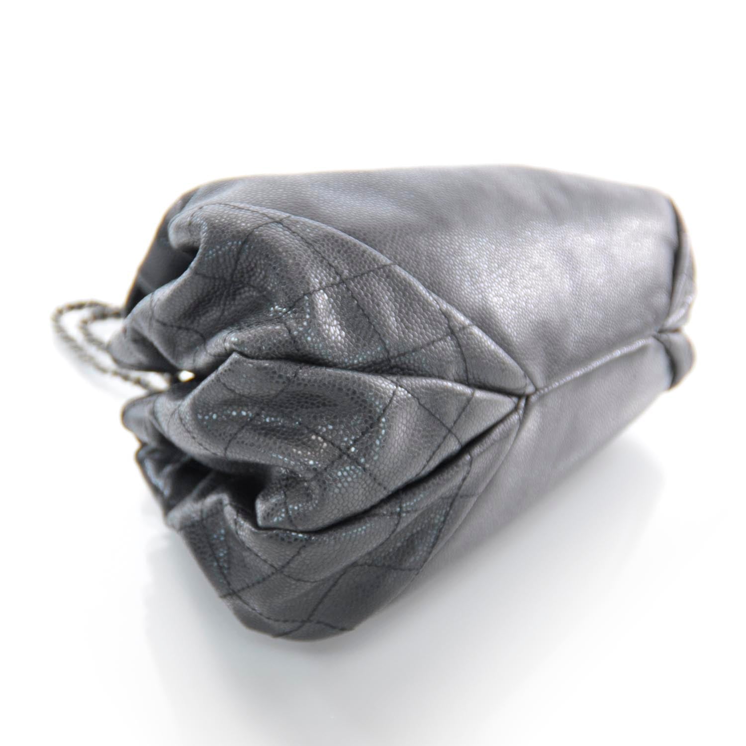 Chanel Caviar Quilted Hobo Bag Black 4 of 8
