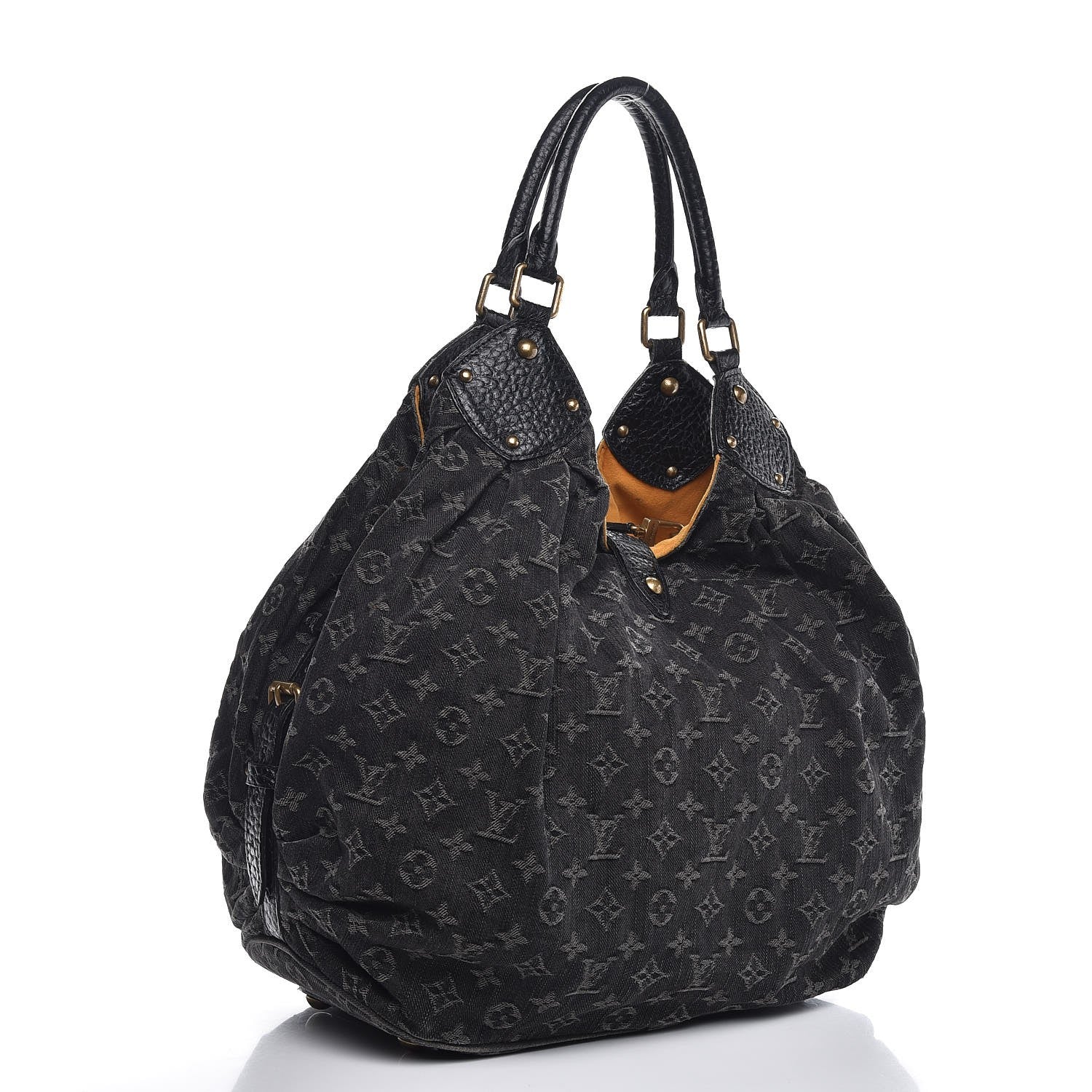 Louis Vuitton Denim Mahina XL Black 3 of 15