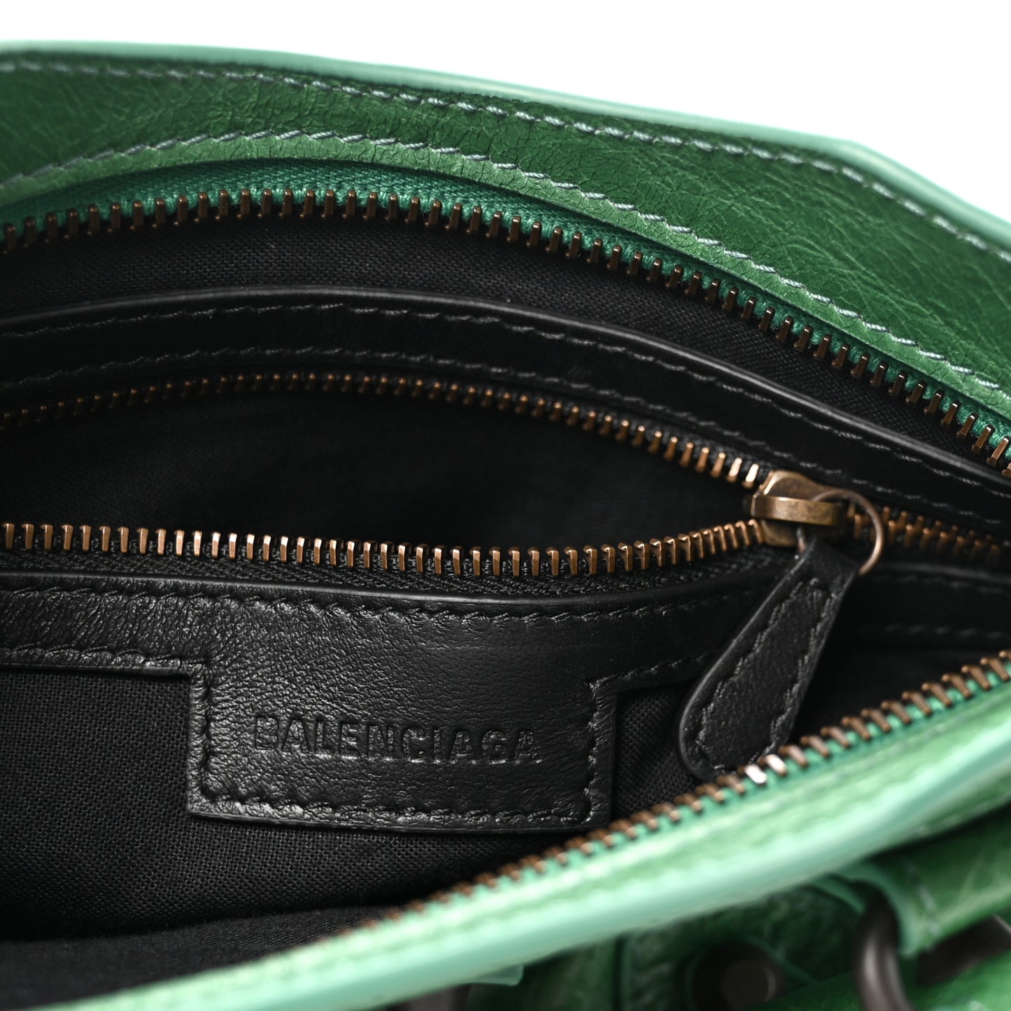 Agneau Classic Hardware Mini City Emerald