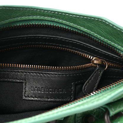 Balenciaga Agneau Classic Hardware Mini City Emerald 5 of 8