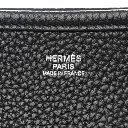 Hermes Taurillon Clemence Evelyne III GM Black 6 of 14