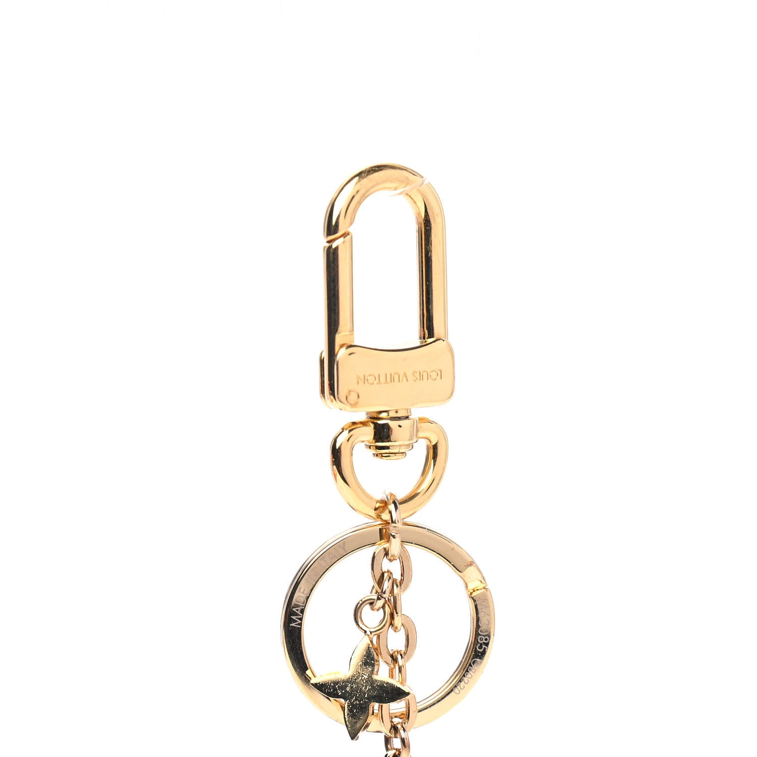 Louis Vuitton Monogram Blooming Flowers BB Bag Charm Key Holder Pink 3 of 3