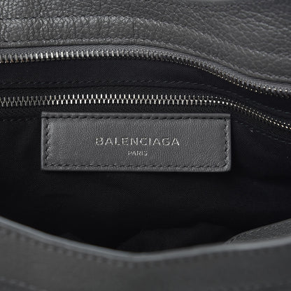 Balenciaga Chevre Silver Metallic Edge Hardware City Gris Acier 6 of 9