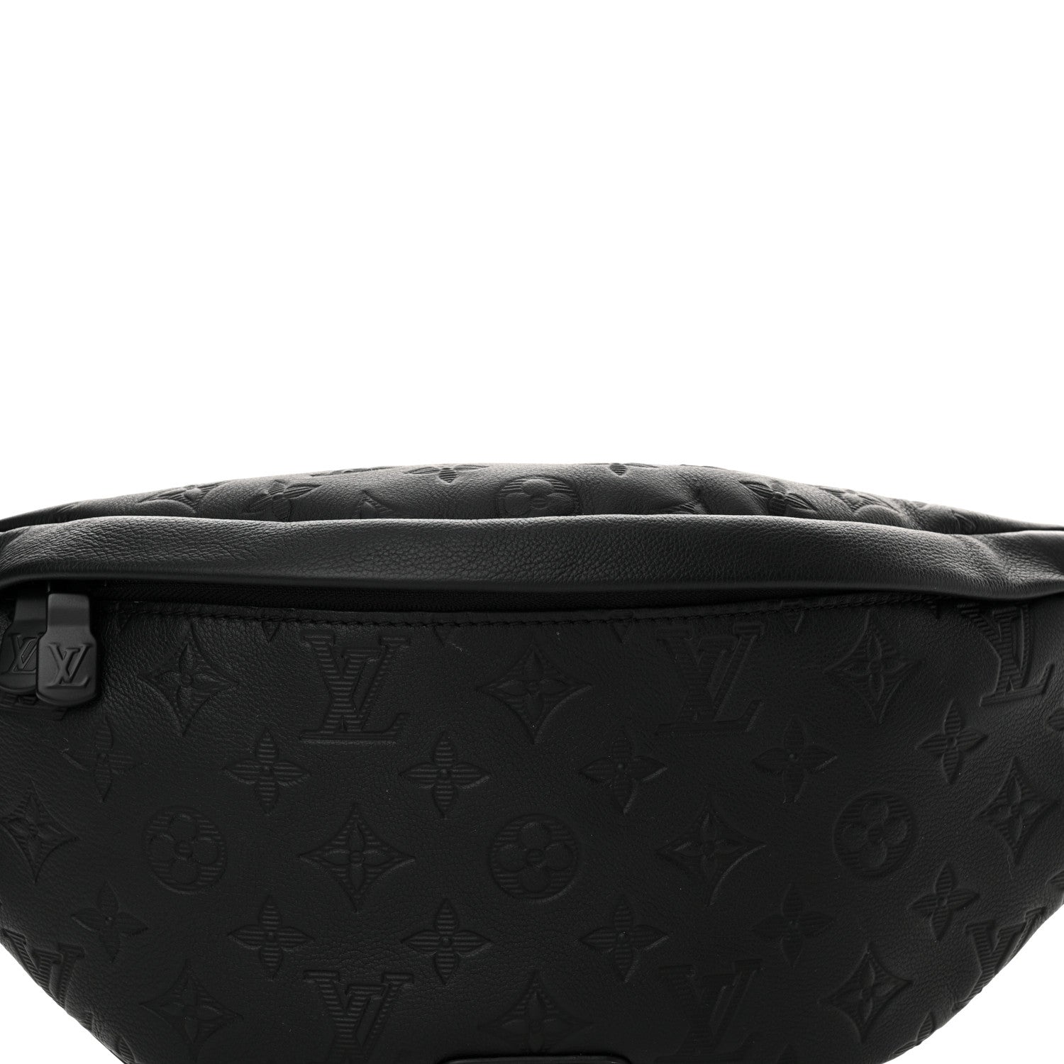 Louis Vuitton Calfskin Monogram Shadow Discovery Bumbag Black 7 of 9