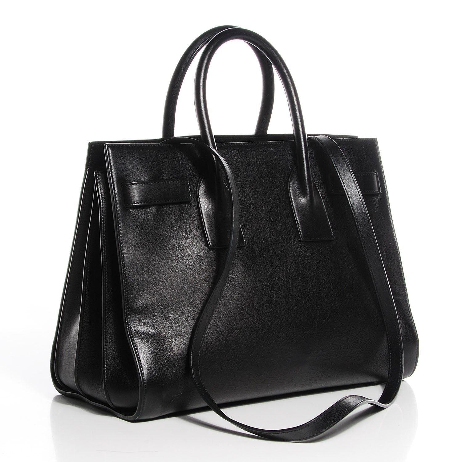 Saint Laurent Calfskin Small Sac De Jour Black 3 of 8