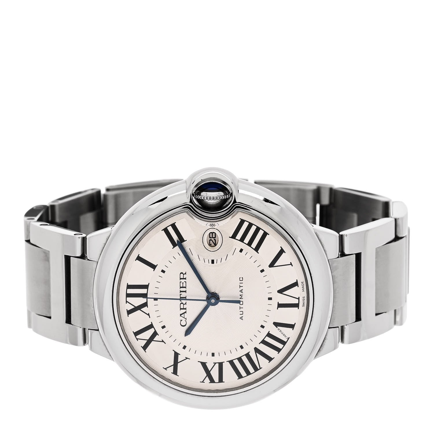 Cartier Stainless Steel 42mm Ballon Bleu De Cartier Automatic Watch 2 of 4