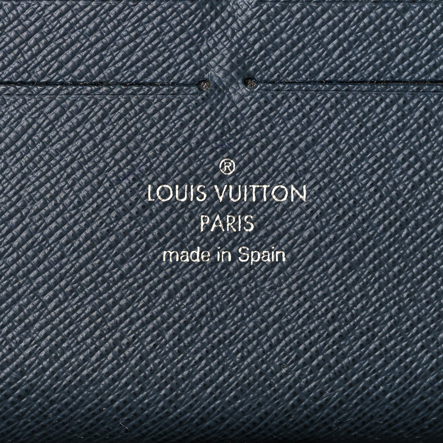 Louis Vuitton Epi Zippy Organizer Wallet Navy Stripes 6 of 9