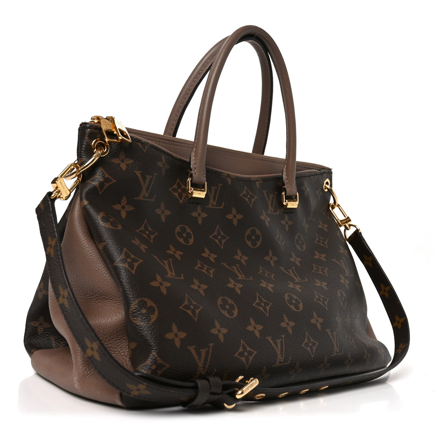 Louis Vuitton Monogram Pallas Full Taupe Glace 3 of 9