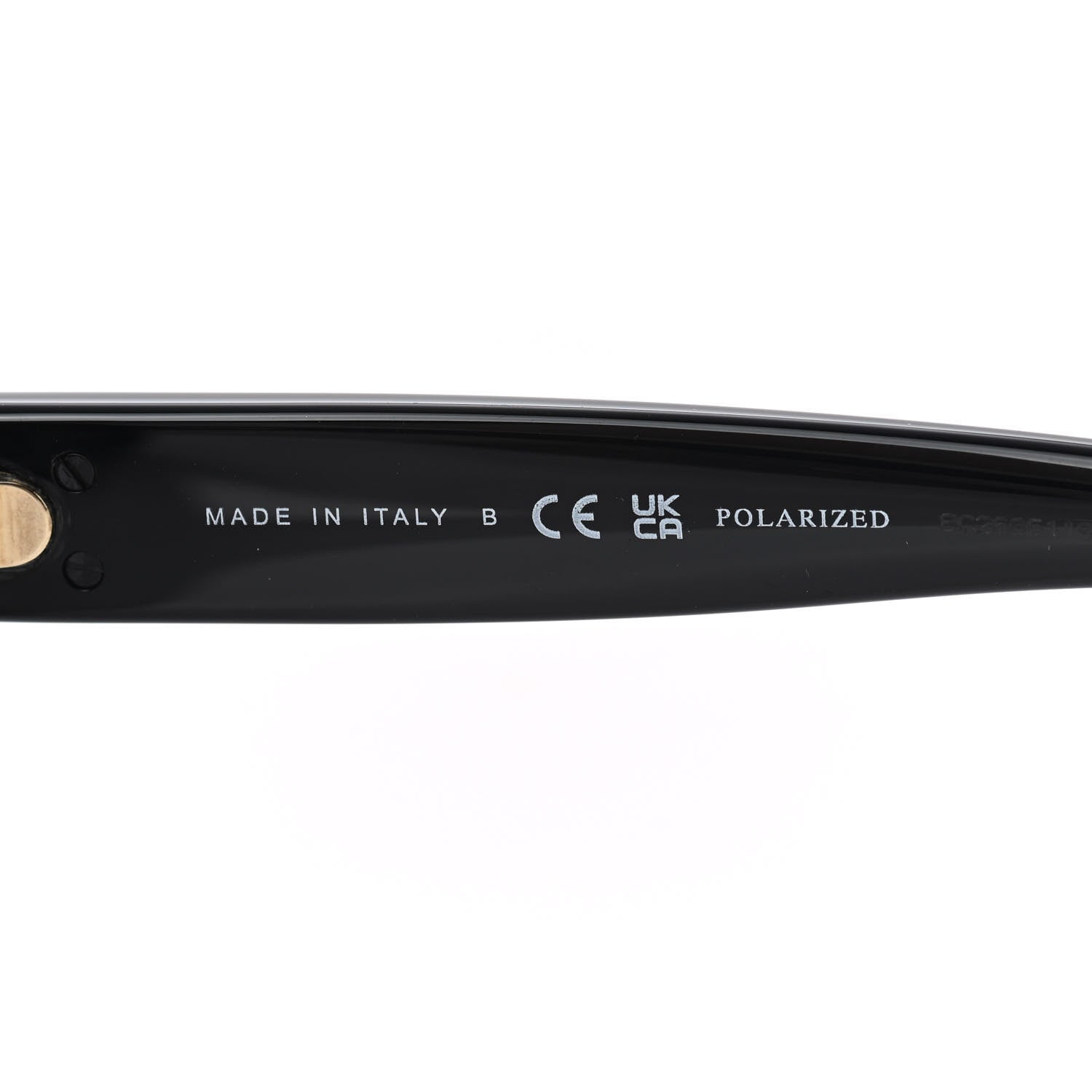 Chanel Acetate Strass Polarized Pilot Sunglasses 5467-B Black 6 of 8