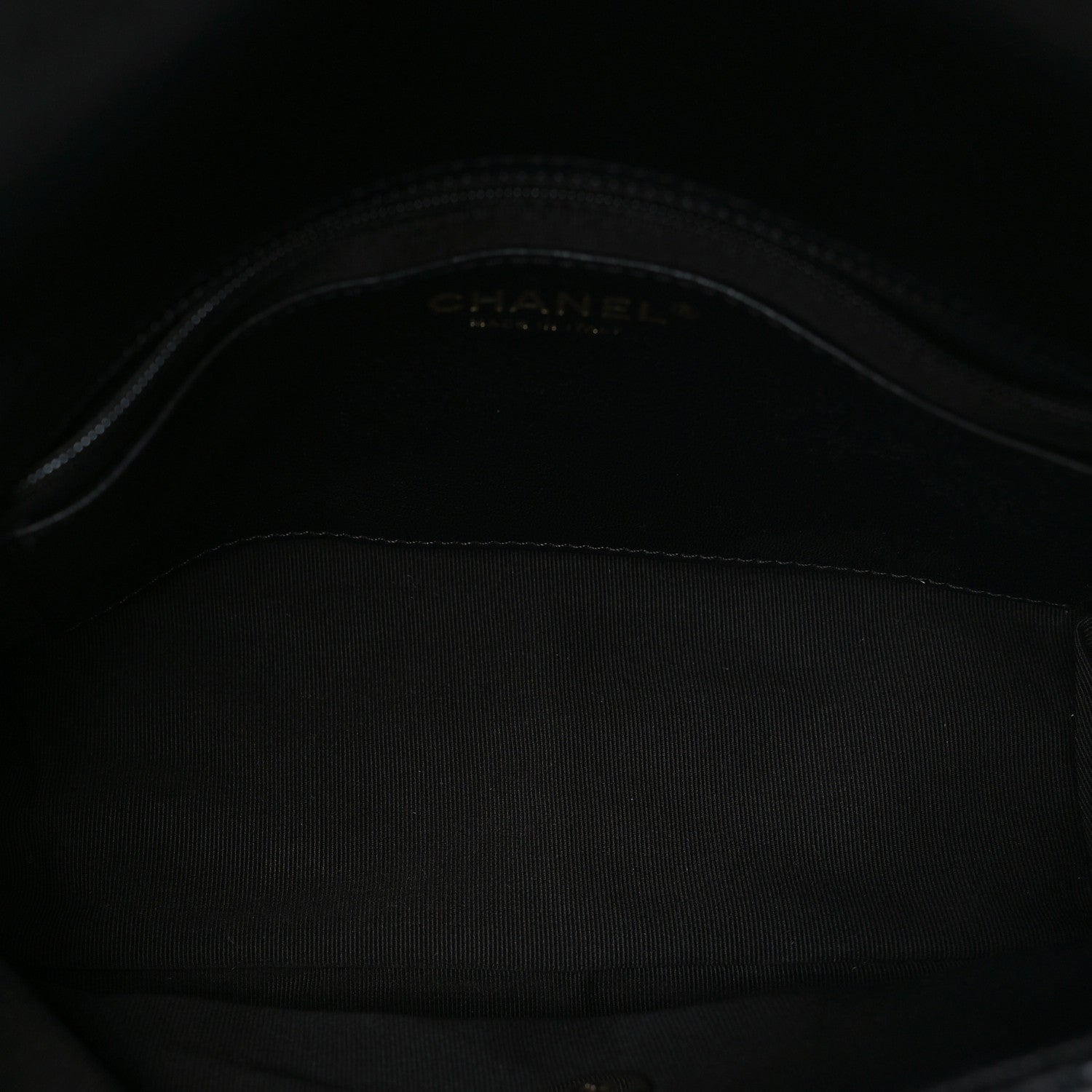 Chanel Lambskin Quilted Enamel CC Chain Frame Flap Black 5 of 10