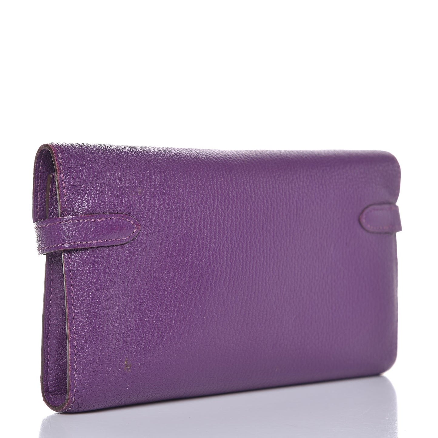 Chevre Mysore Kelly Longue Wallet Violet