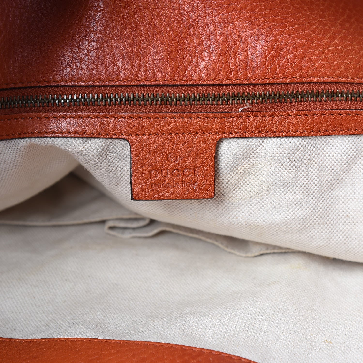 Gucci Monogram Laidback Crafty Tote Orange 6 of 11