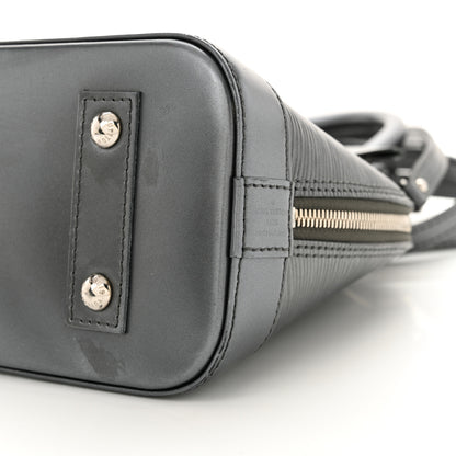 Louis Vuitton Epi Alma BB Anthracite Nacre 10 of 12