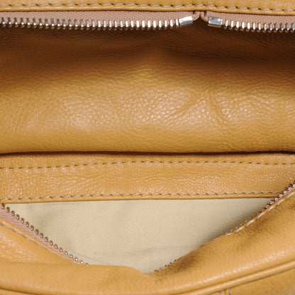 Chloe Leather Paddington Double Zipped Bowler Tan 8 of 8