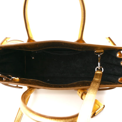 Saint Laurent Metallic Calfskin Baby Sac De Jour Ciad 5 of 13