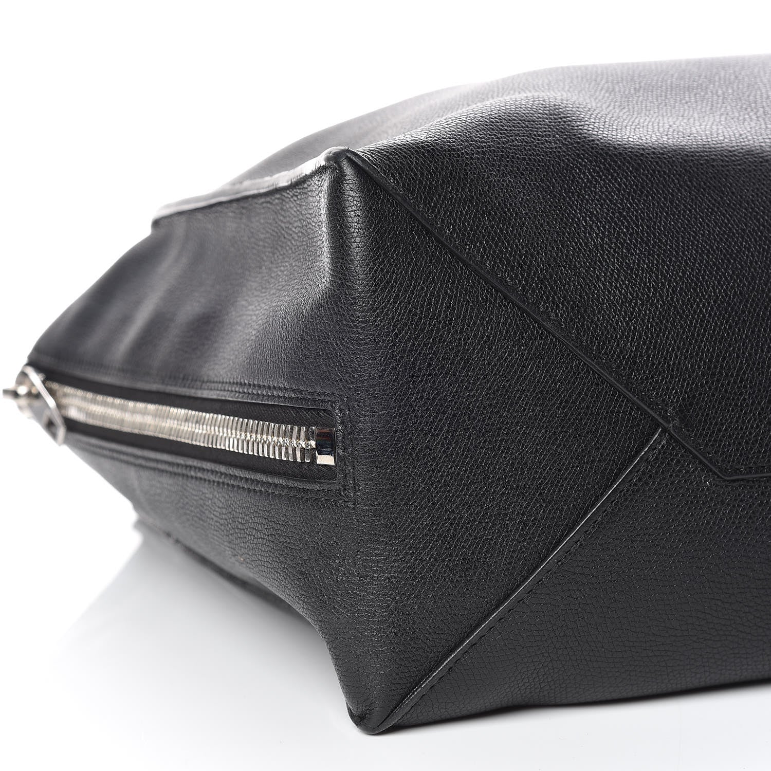 Balenciaga Calfskin Papier A4 Zip Around Plate Tote Black 8 of 12