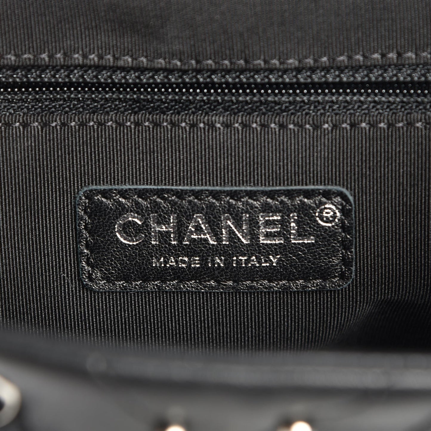 Lambskin Chevron Quilted Studded Stud Wars Backpack Black