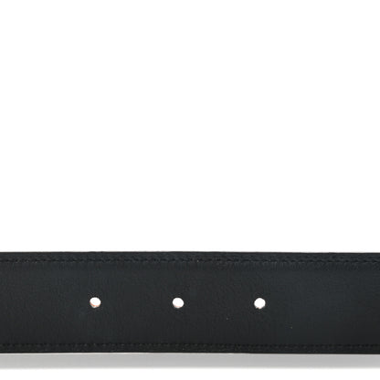 Hermes Swift Epsom 32mm H Belt 75 Black Orange 4 of 6