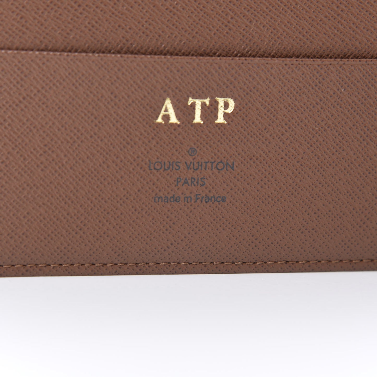 Monogram Large Ring Agenda Cover