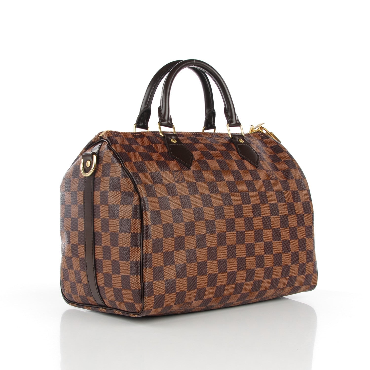 Louis Vuitton Damier Ebene Speedy Bandouliere 30 3 of 7