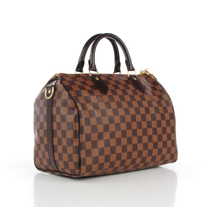 Louis Vuitton Damier Ebene Speedy Bandouliere 30 3 of 7