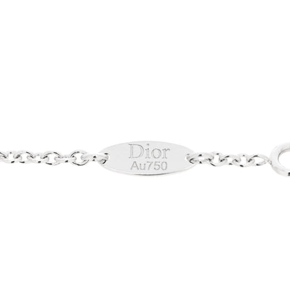Christian Dior 18K White Gold Diamond XS Rose Des Vents Bracelet 3 of 6