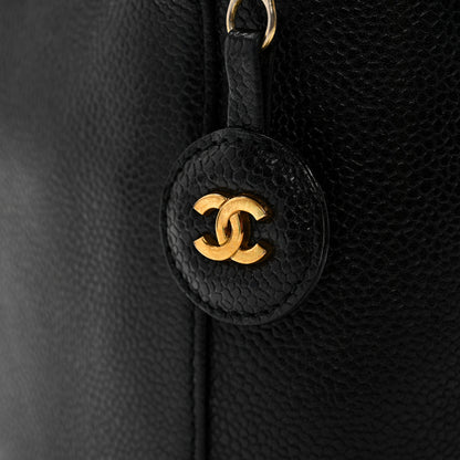 Chanel Caviar Vanity Cosmetic Case Black 13 of 14
