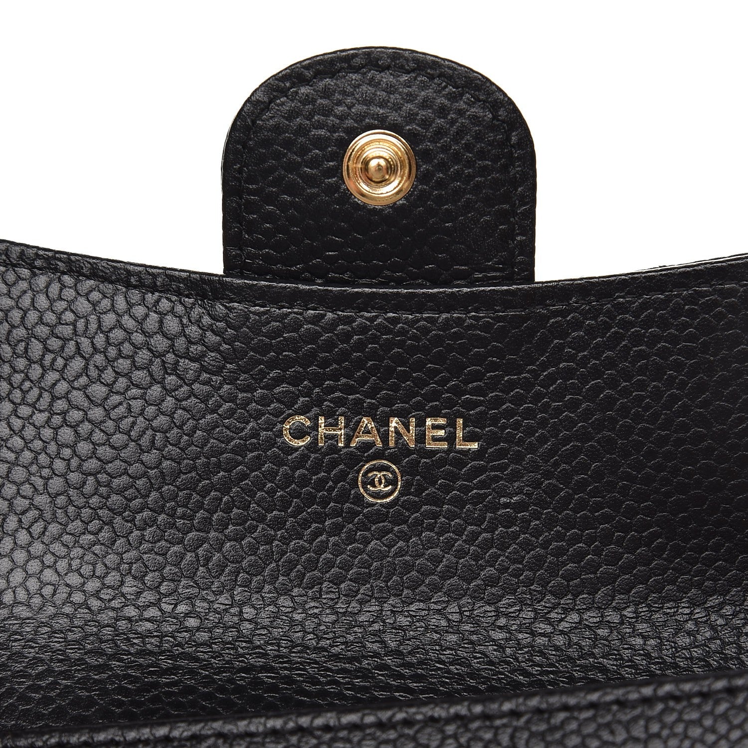 Chanel Caviar Quilted Flap Card Holder Black 6 of 9