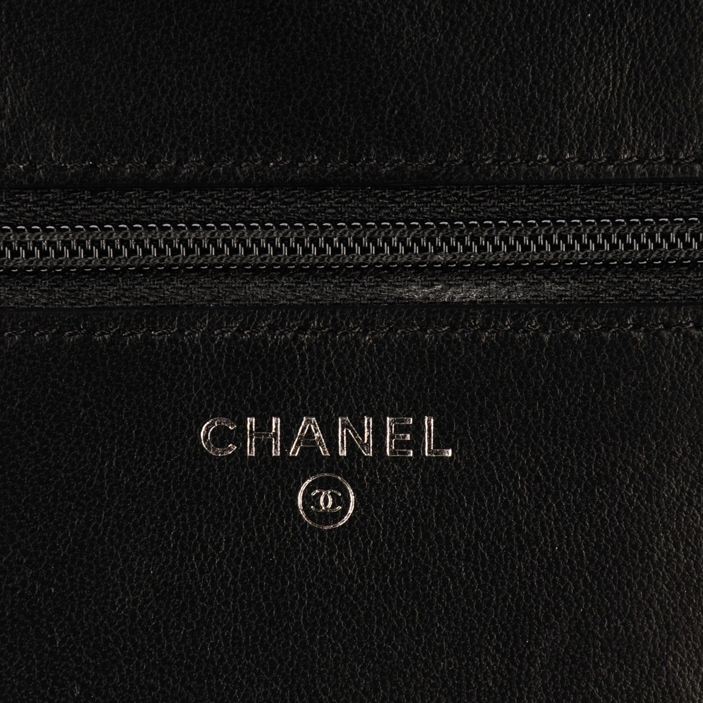 Chanel Lambskin Quilted Boy Wallet On Chain WOC Black 5 of 9