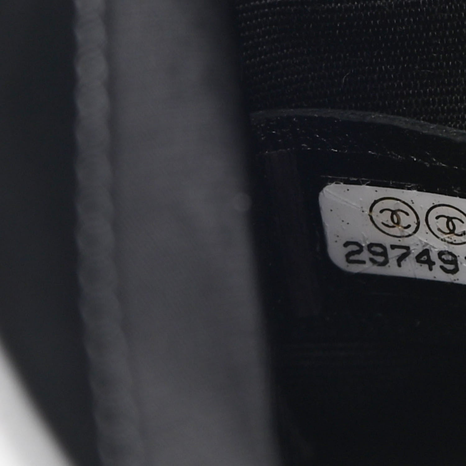 Chanel Crumpled Calfskin Medium Chain All Over Flap Black 7 of 10