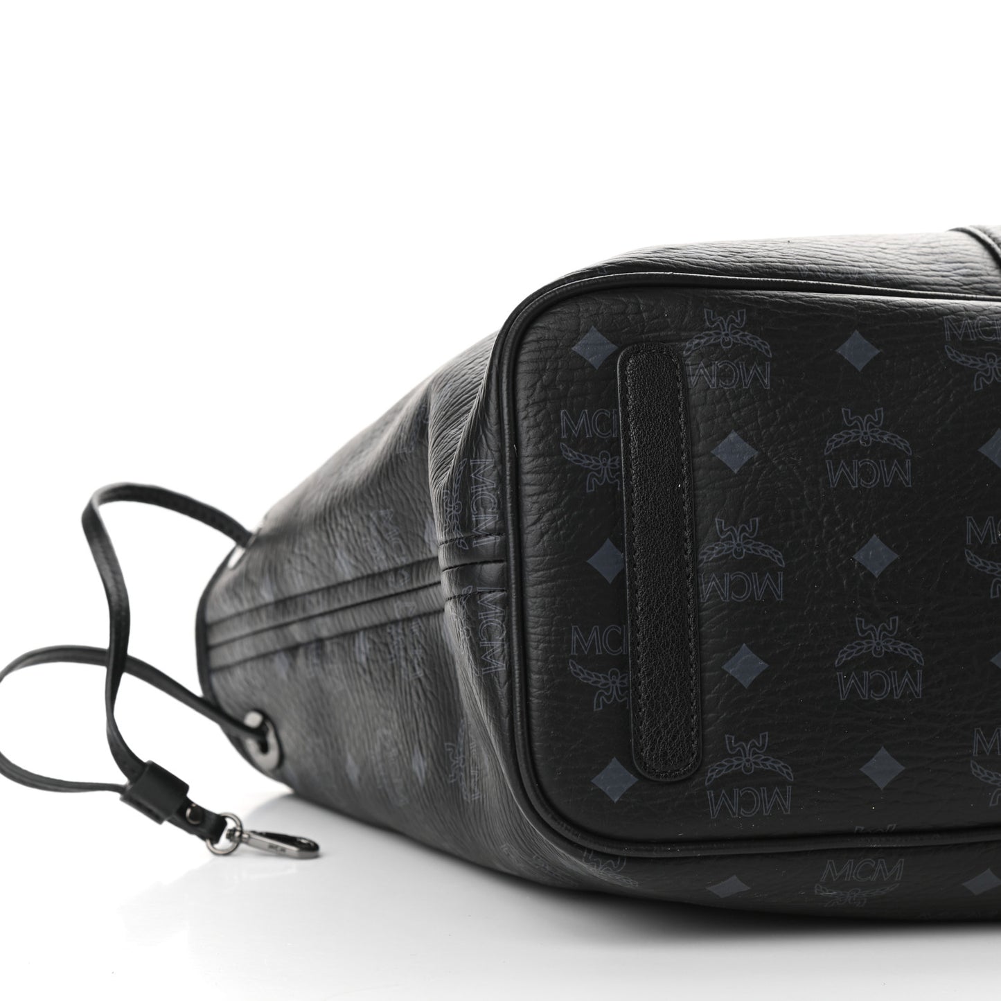 Visetos Medium Liz Reversible Shopper Tote Black