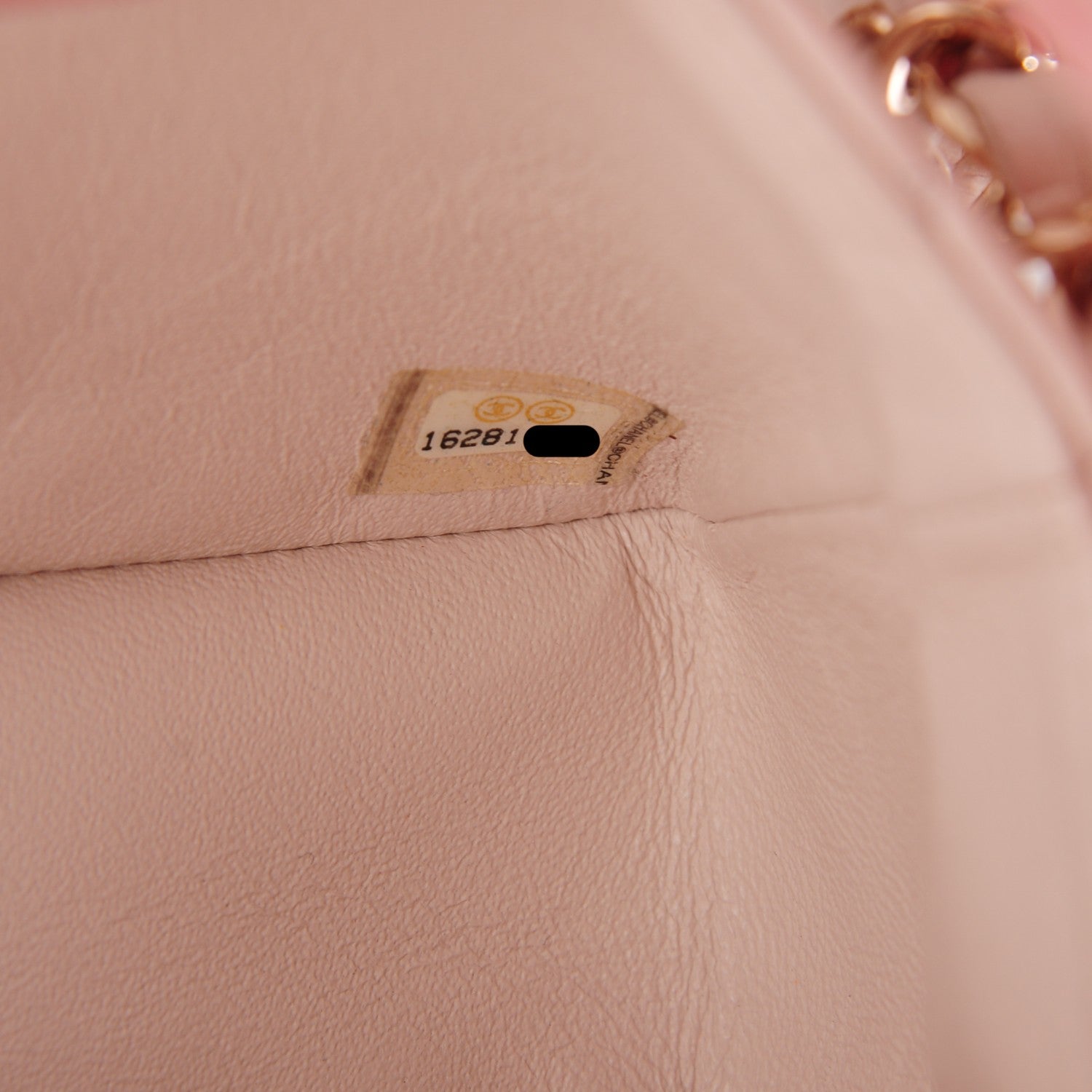 Chanel Lambskin Quilted Mini Rectangular Flap Light Pink 8 of 9