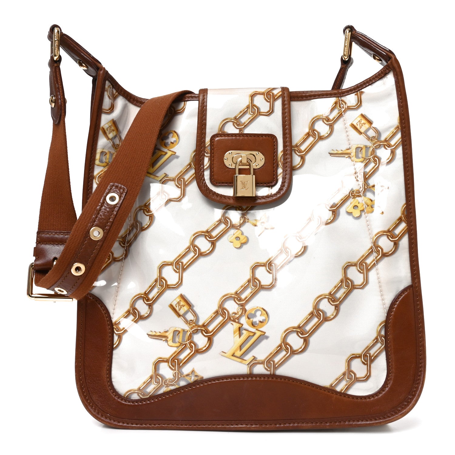 Louis Vuitton Monogram Charms Musette White 1 of 9