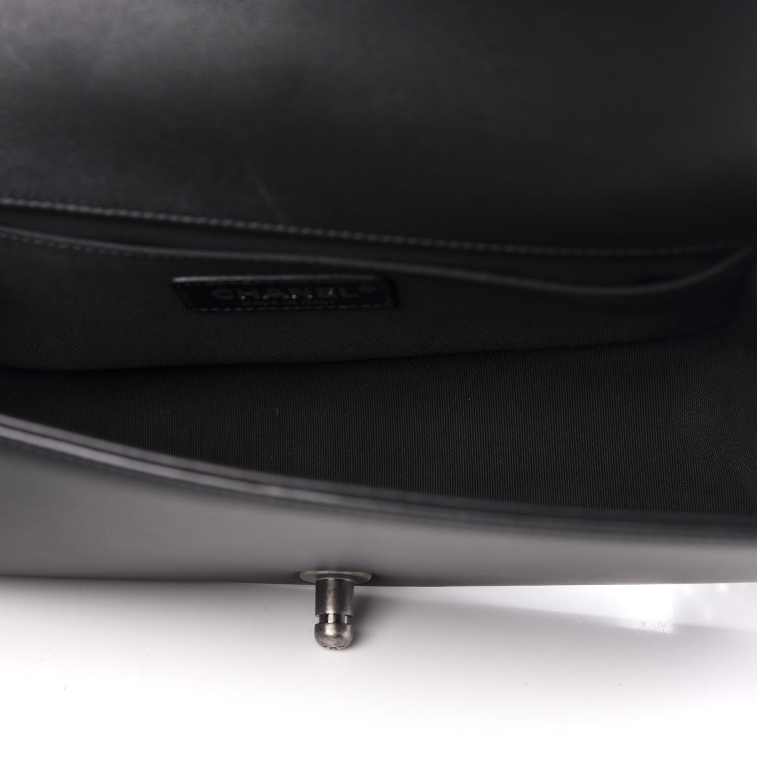 Chanel Calfskin Quilted Medium Boy Flap Black 5 of 11