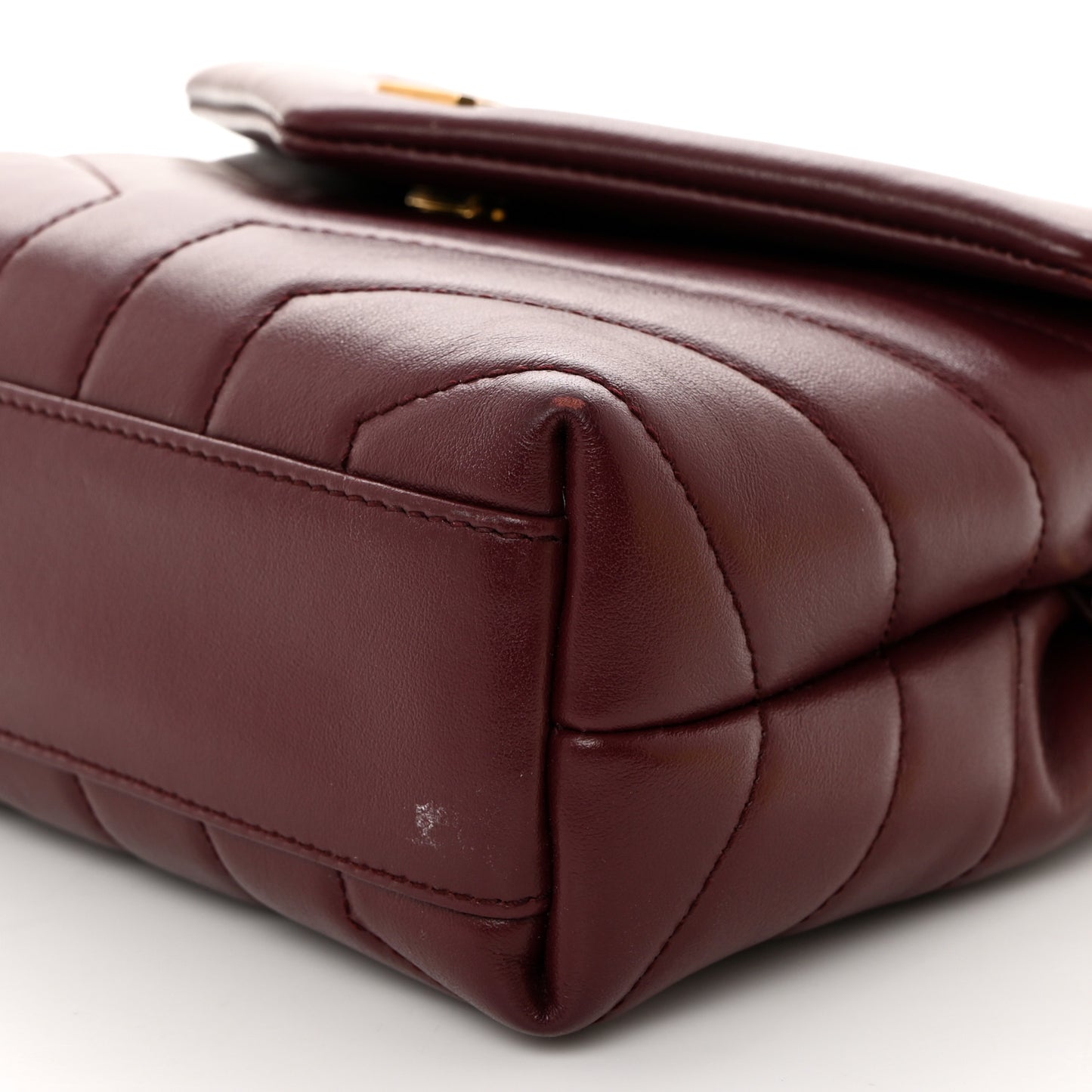 Calfskin Y Quilted Monogram Toy Loulou Monogram Crossbody Bag Rouge Legion