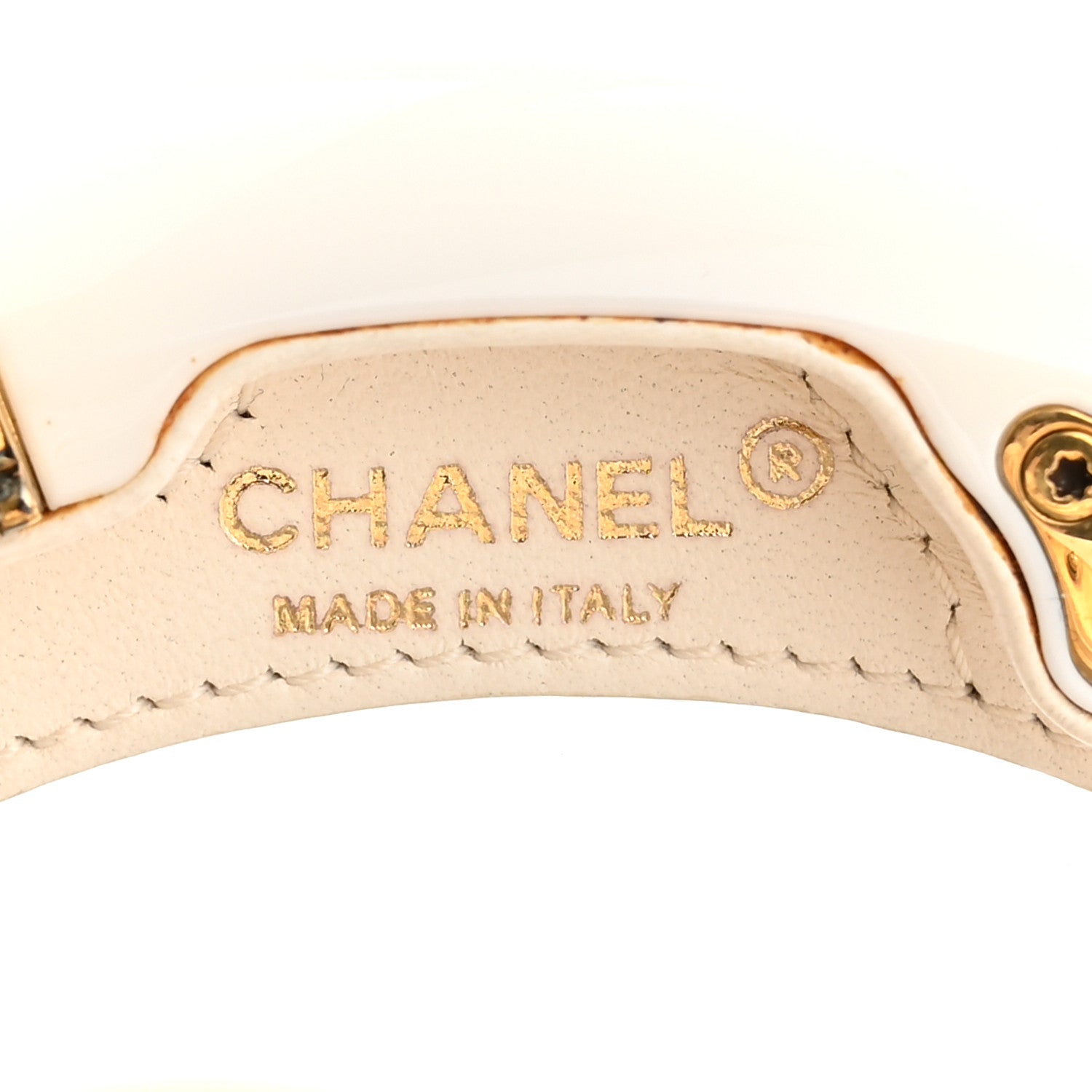 Chanel Resin Crystal Rescue Wheel Minaudière White 6 of 12