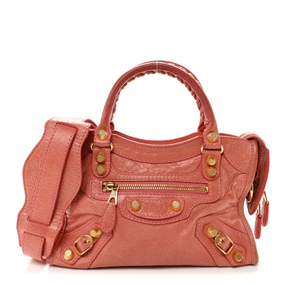 Balenciaga Agneau Giant 12 Gold Hardware Mini City First Rose Jaipur 1 of 10
