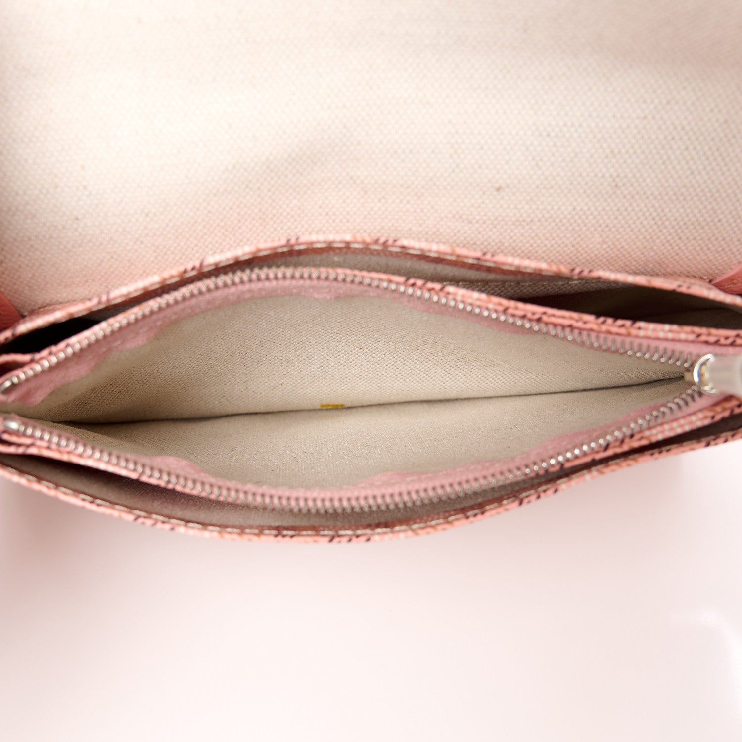 Goyard Goyardine Plumet Wallet Clutch Pink 6 of 11